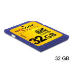 DeLOCK 55745 SDHC Card 32 GB Class 10 Fiche technique