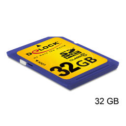 DeLOCK 55745 SDHC Card 32 GB Class 10 Fiche technique | Fixfr