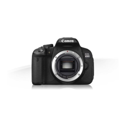 Canon EOS 650D Manuel du propriétaire | Fixfr