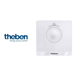 THEBEN AMUN 716 CO2 Monitor Fiche technique | Fixfr