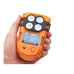 Crowcon T4 Portable Gas Detector Manuel utilisateur