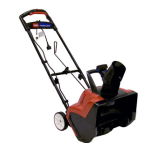 Toro 1800 Power Curve Snowthrower Manuel utilisateur