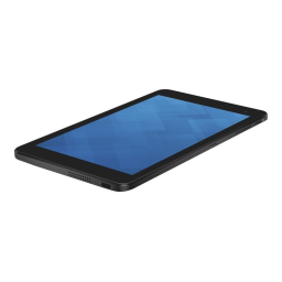 Dell Venue 8 Pro 5855 tablet Manuel utilisateur | Fixfr