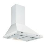 Brandt AD1006W Wall-mounted extractor hood Manuel utilisateur