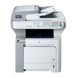 Brother DCP-9045CDN Color Fax Manuel utilisateur | Fixfr