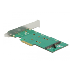 DeLOCK 89536 PCI Express Card &gt; 2 x internal M.2 Key B Fiche technique