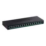 Trendnet TPE-TG160H 16-Port Gigabit PoE+ Switch Fiche technique