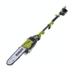 Sun Joe ION100V-10PS-CT 100-Volt iONPRO Cordless Modular Pole Chain Saw Manuel du propri&eacute;taire