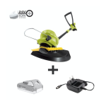 Sun Joe 24V-SB10-LTE 24-Volt iON+ Cordless SharperBlade Stringless Lawn Trimmer Kit Manuel du propri&eacute;taire