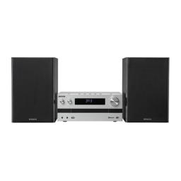 Kenwood M-918DAB Chaîne hi-fi stéréo Manuel du propriétaire | Fixfr