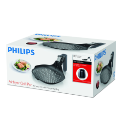 Philips HD9910/20 Viva Collection Accessoire gril pour Airfryer Manuel utilisateur | Fixfr