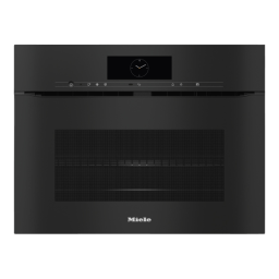 Miele DGC 7840X Manuel du propriétaire | Fixfr