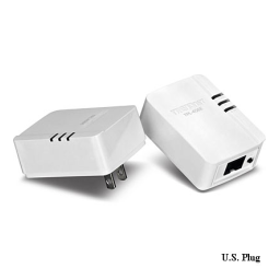 Trendnet RB-TPL-406E2K Powerline 500 AV Nano Adapter Kit Fiche technique | Fixfr
