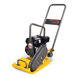 Wacker Neuson VP1135R Single direction Vibratory Plate Manuel utilisateur | Fixfr