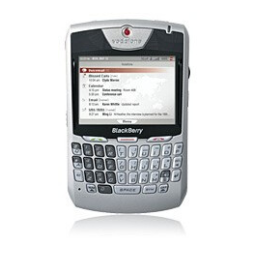Blackberry 8707 Manuel utilisateur | Fixfr