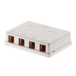 DeLOCK 86208 Keystone Surface Mounted Box 4 Port Fiche technique