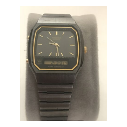 Seiko H601 Duo Display Manuel utilisateur | Fixfr