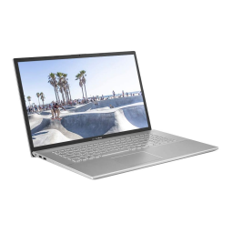 Asus VivoBook 17 (P1701, Intel Tiger Lake) Laptop Manuel utilisateur | Fixfr