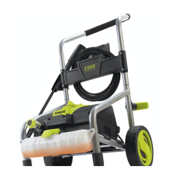 Sun Joe SPX4003 Electric Pressure Washer Manuel du propriétaire | Fixfr