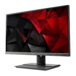 Acer BH276 Monitor Guide de d&eacute;marrage rapide