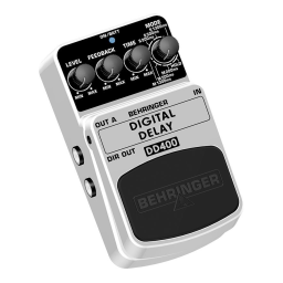 Behringer DD400 Manuel utilisateur | Fixfr