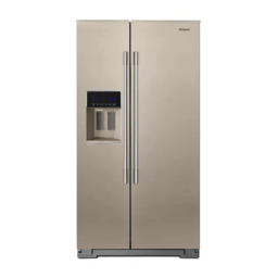 Whirlpool WRSA88FIHN Manuel utilisateur | Fixfr