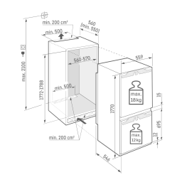 Liebherr ICBNd 5153 Prime Réfrigérateur-congélateur intégrable BioFresh/NoFrost Mode d'emploi | Fixfr