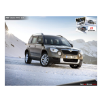 SKODA Yeti (2011/11) Manuel utilisateur