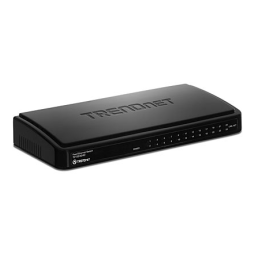 TRENDnet TE100-S24D : Chat IA et téléchargement PDF | Fixfr