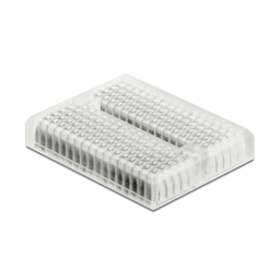 DeLOCK 18323 Experimental Mini Breadboard 170 contacts transparent Fiche technique | Fixfr