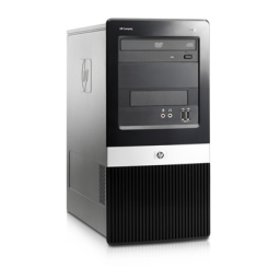 HP Compaq dx2390 Microtower PC Guide de référence | Fixfr