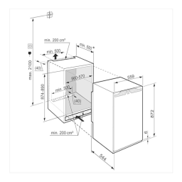 Montage Liebherr IK 16, IKP 16 : Guide d'installation | Fixfr