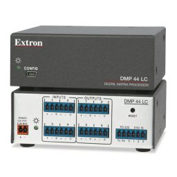 Extron DMP 44 LC spécification | Fixfr