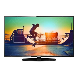 Philips 49PUS6162/12 6000 series Téléviseur LED Smart TV ultra-plat 4K Manuel utilisateur | Fixfr