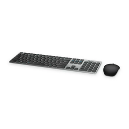 Dell Premier Wireless Keyboard and Mouse KM717 electronics accessory Manuel utilisateur | Fixfr