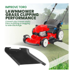 Toro 20-inch Mulching/Rear Bagging Lawn Mower Walk Behind Mower Manuel utilisateur