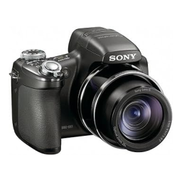 Sony Cyber-Shot DSC HX1 Manuel utilisateur | Fixfr