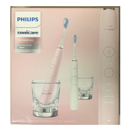 Philips HX9913/03 DiamondClean 9000 Brosse à dents électrique avec application Manuel utilisateur | Fixfr