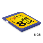 DeLOCK 55733 SDHC Card 8 GB Class 6 Fiche technique