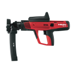 Hilti DX 76, MX 76: Mode d'emploi + Chat IA