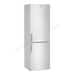 Whirlpool WBE34152 W Fridge/freezer combination Manuel utilisateur