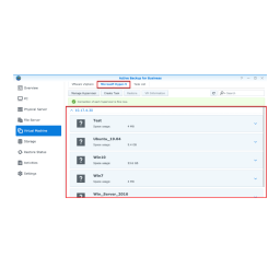 Active Backup for Business for Virtual Machines