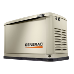 Generac 14 kW G0072249 Standby Generator Manuel utilisateur