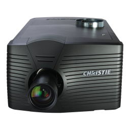 Christie D4K3560 4K high frame rate 3DLP 35,000 center lumens projector Manuel utilisateur | Fixfr