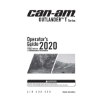 Can-Am Outlander T Series 2019 Manuel du propri&eacute;taire