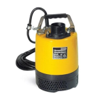 Wacker Neuson PS2800 Submersible Pump Manuel utilisateur