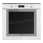 Whirlpool AKZM 805/WH Oven Manuel utilisateur