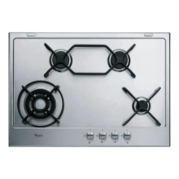 Whirlpool AKT 773/IX Hob Manuel utilisateur | Fixfr