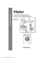 Haier HNS1460TVE Manuel utilisateur | Fixfr