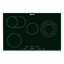 Bauknecht EDIV 6740 NE Hob Manuel utilisateur | Fixfr